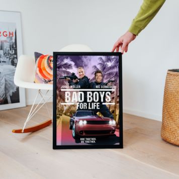 Personalisierbares Bad Boys Poster