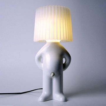 Mr. P. Lampe mit Schirm