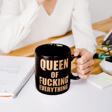 Queen Of F[…] Everything Tasse