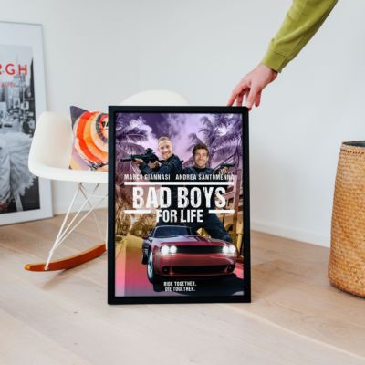 Poster Personalizzato in Stile Bad Boys