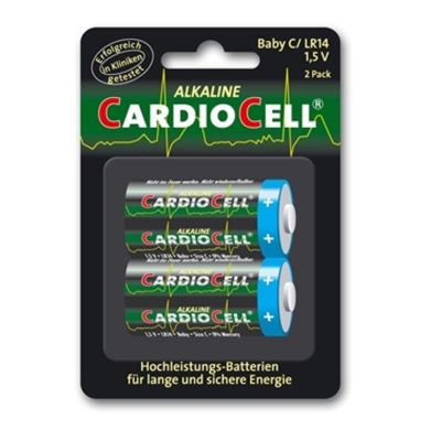 Cardiocell Batterie Baby C-LR14 2er Pack