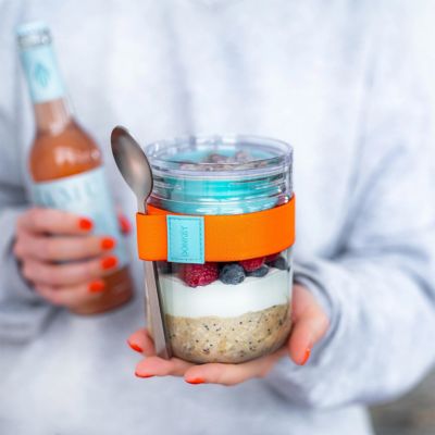 Lunch- oder Vorratsglas mit Extra-Schüsselchen